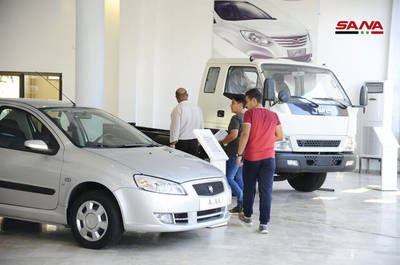 敘利亞48家公司參與國際汽車和機械展覽會，推動汽車銷售市場發展